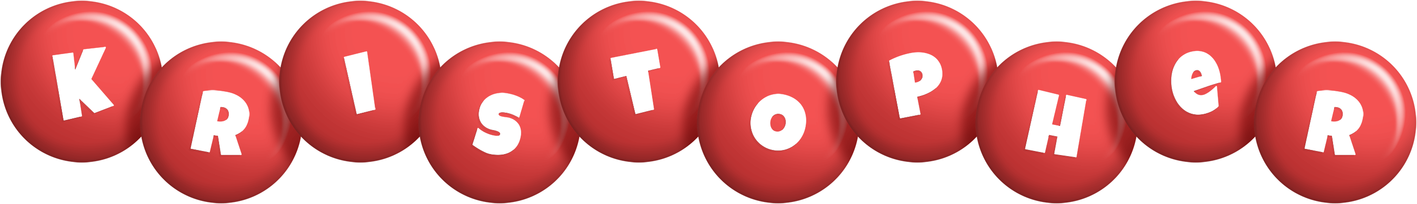 Kristopher candy-red logo