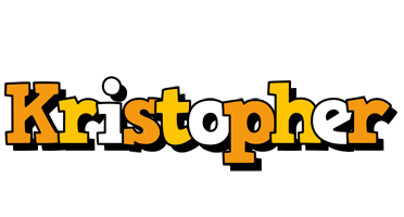 Kristopher cartoon logo