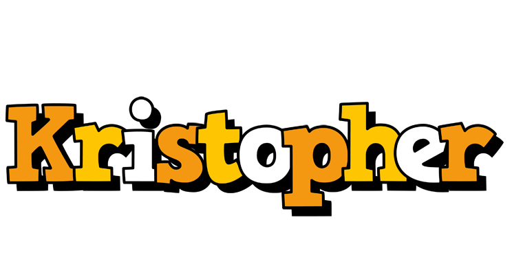 Kristopher cartoon logo