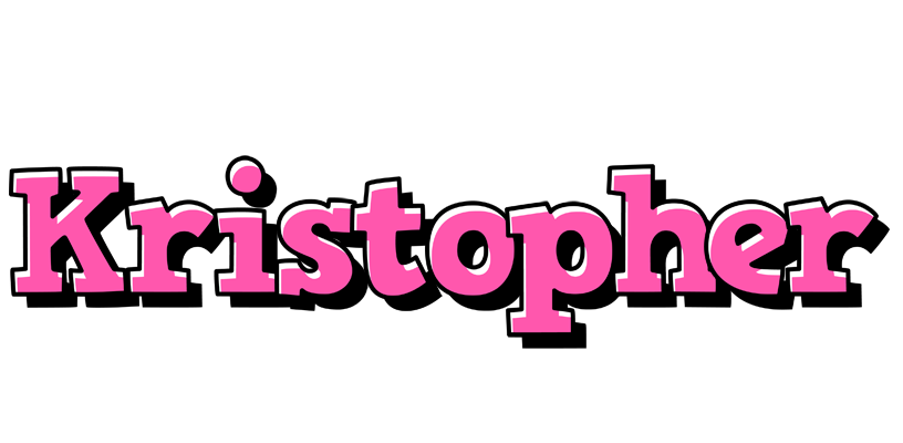 Kristopher girlish logo