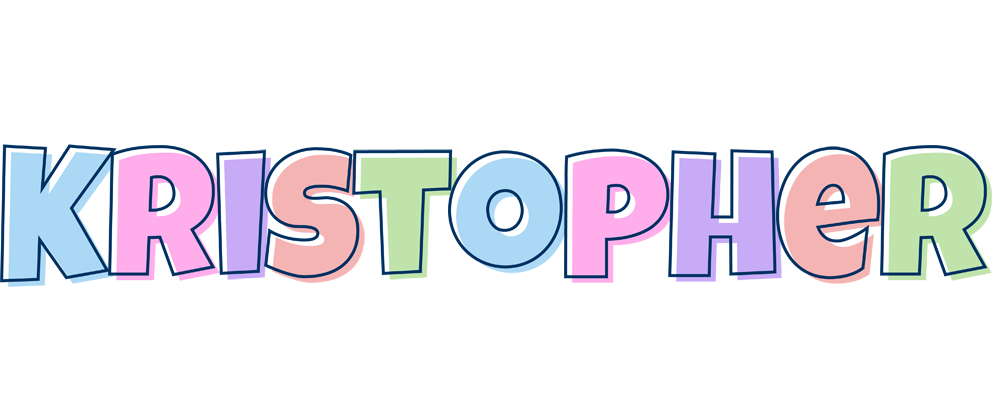Kristopher pastel logo