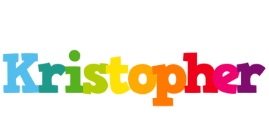 Kristopher rainbows logo