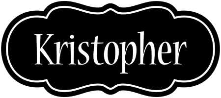 Kristopher welcome logo