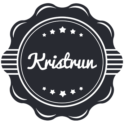 Kristrun badge logo