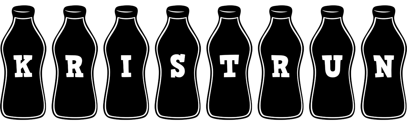 Kristrun bottle logo