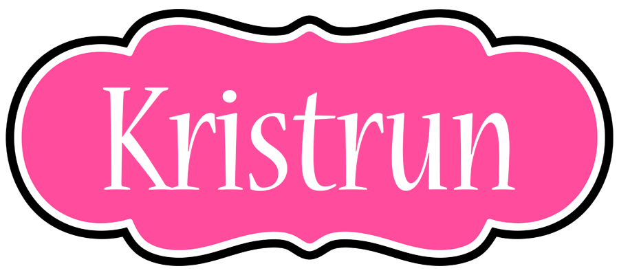 Kristrun invitation logo