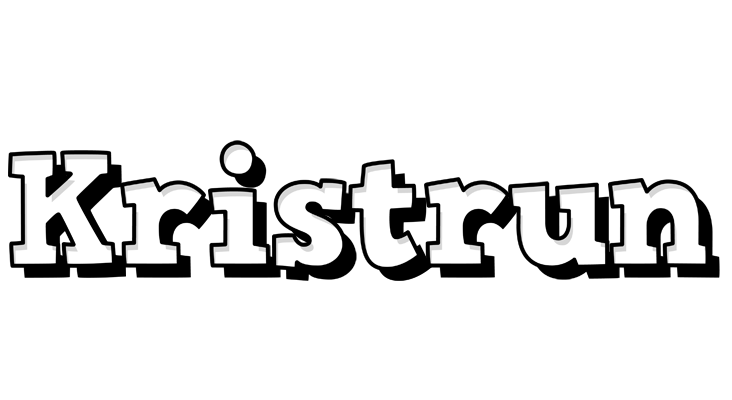 Kristrun snowing logo