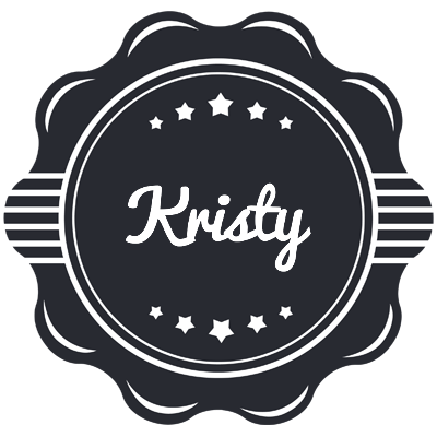 Kristy badge logo