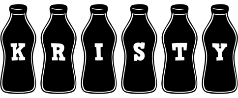 Kristy bottle logo