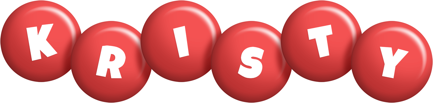 Kristy candy-red logo