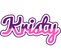 Kristy cheerful logo