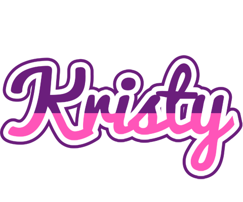 Kristy cheerful logo