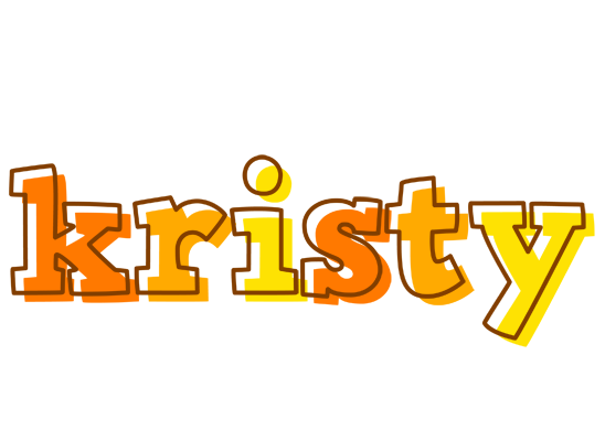 Kristy desert logo