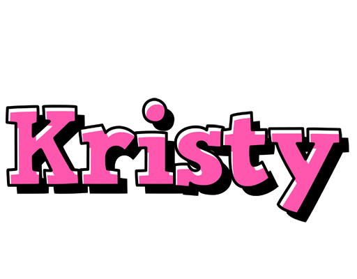 Kristy girlish logo