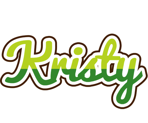 Kristy golfing logo