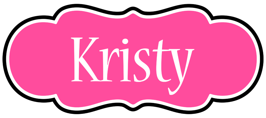 Kristy invitation logo