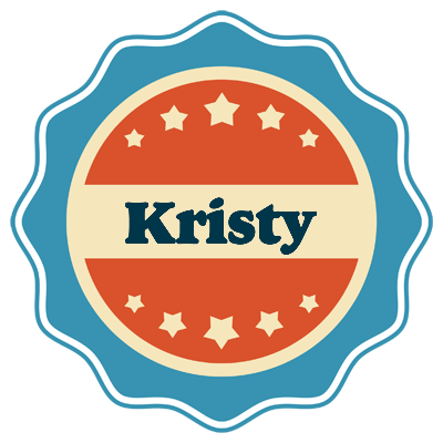Kristy labels logo