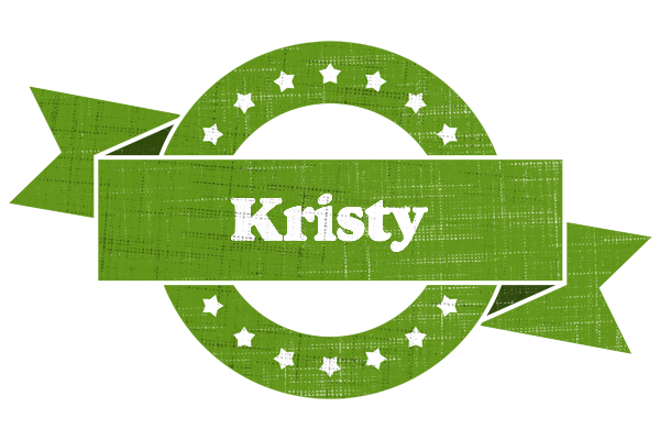 Kristy natural logo