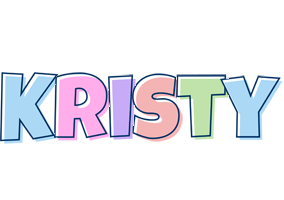 Kristy pastel logo