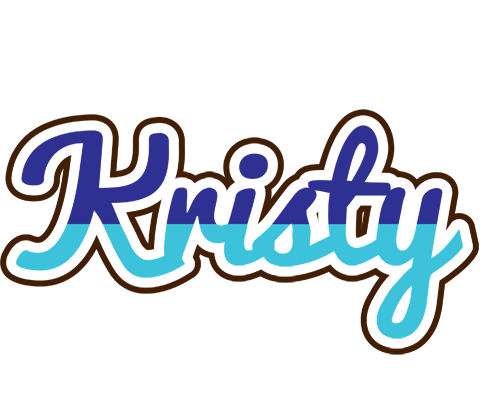 Kristy raining logo