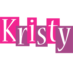 Kristy whine logo