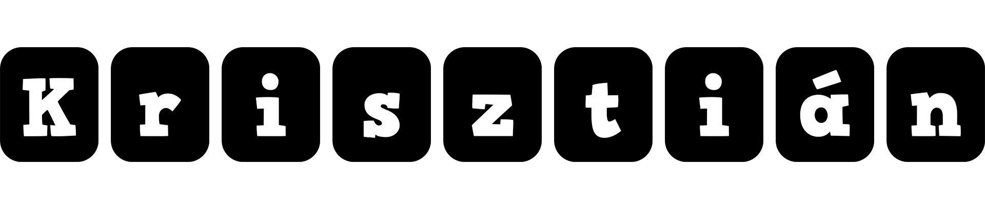 Krisztián box logo
