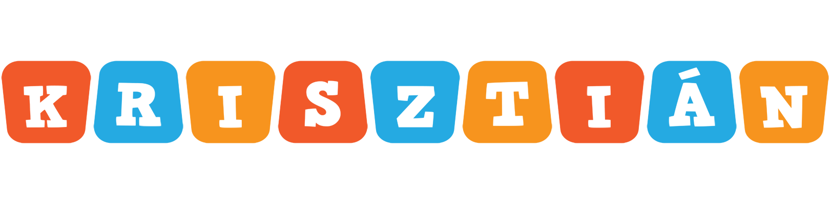 Krisztián comics logo