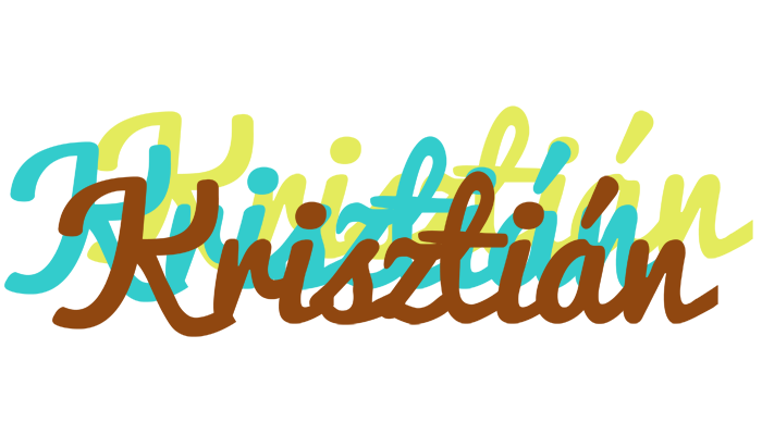 Krisztián cupcake logo