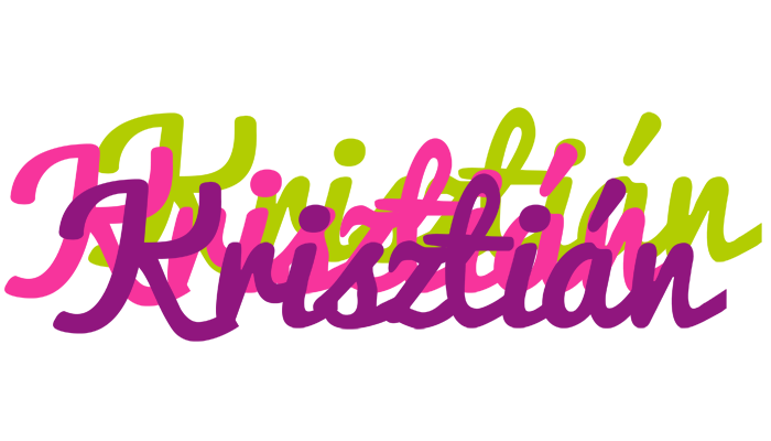 Krisztián flowers logo