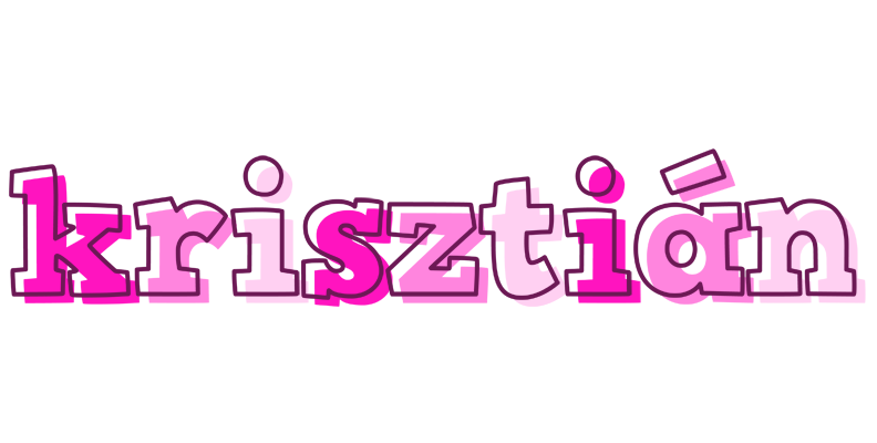 Krisztián hello logo