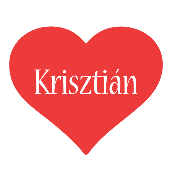 Krisztián love logo