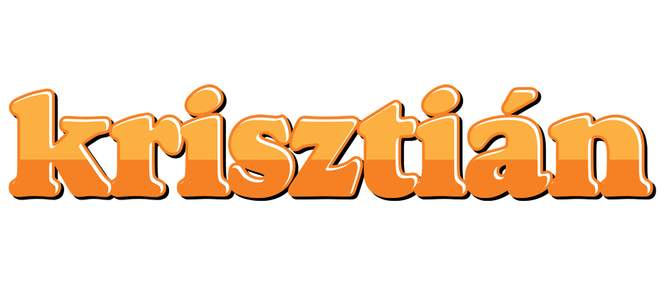 Krisztián orange logo
