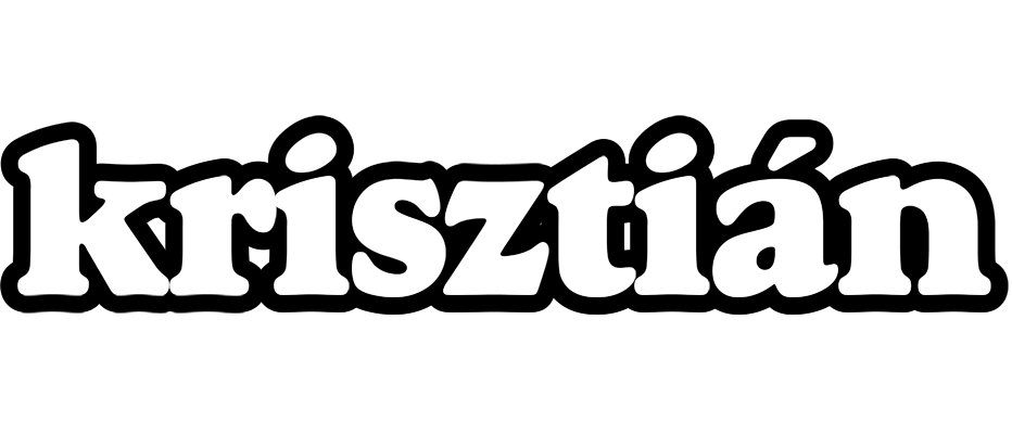 Krisztián panda logo