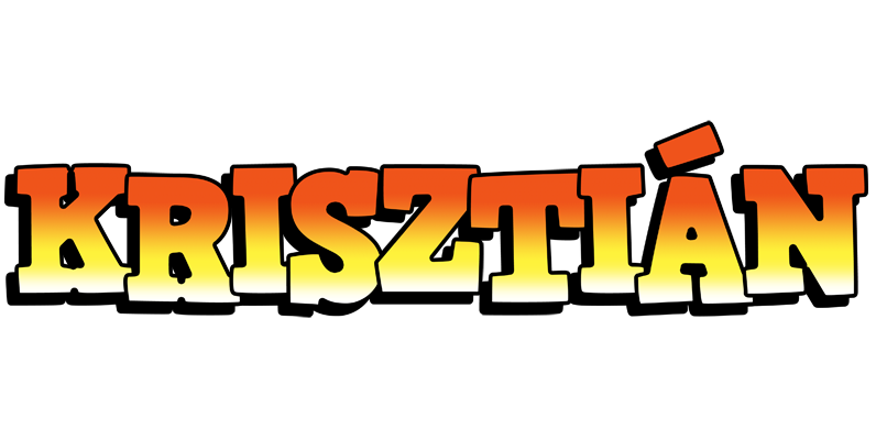 Krisztián sunset logo
