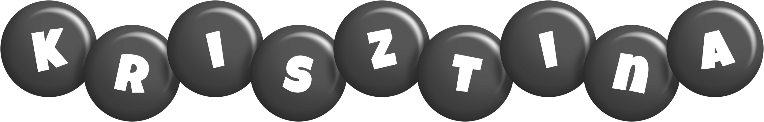 Krisztina candy-black logo