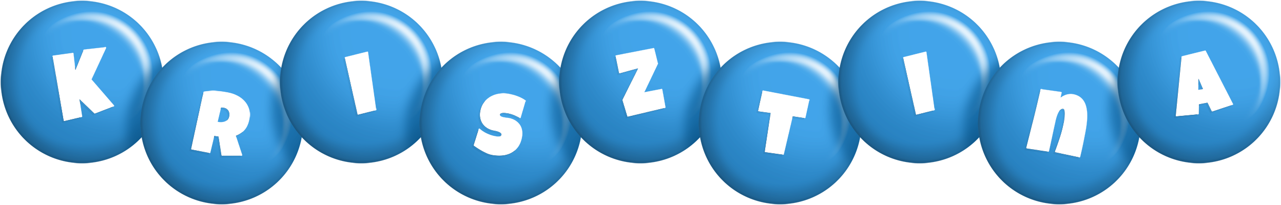 Krisztina candy-blue logo