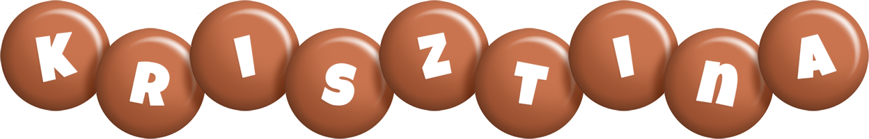 Krisztina candy-brown logo