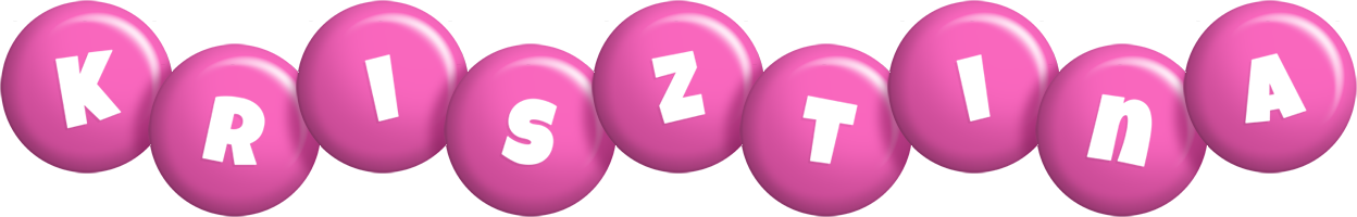 Krisztina candy-pink logo