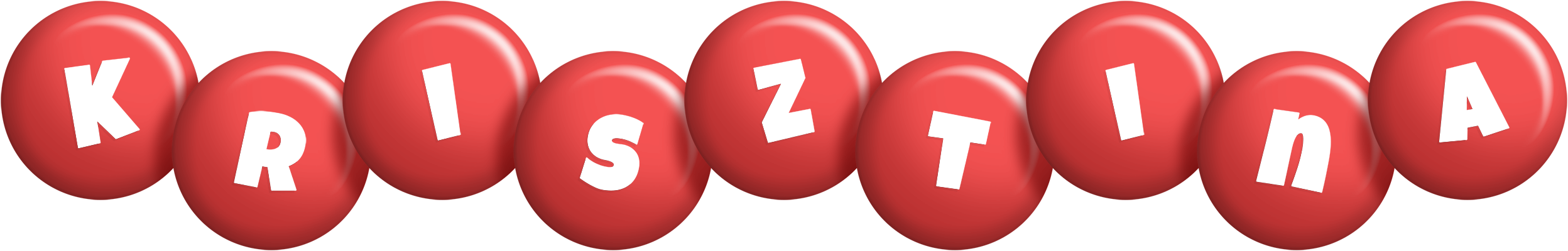 Krisztina candy-red logo