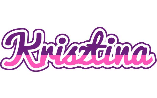 Krisztina cheerful logo