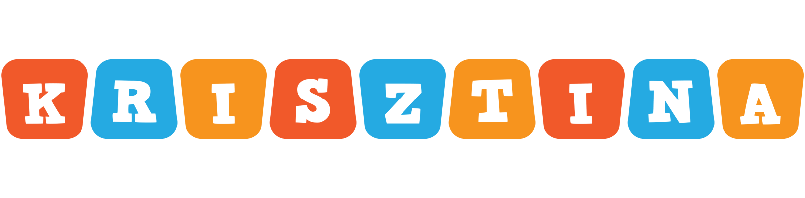 Krisztina comics logo