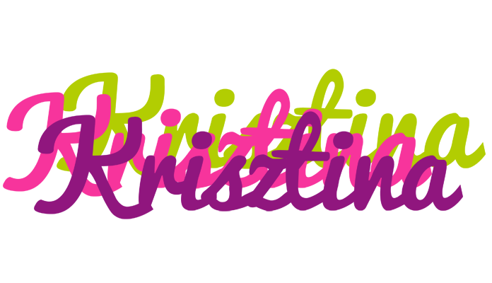 Krisztina flowers logo