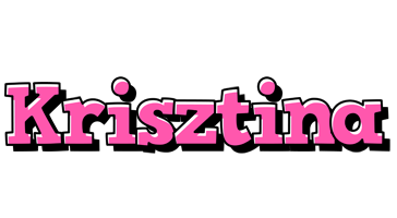 Krisztina girlish logo