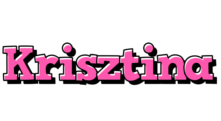 Krisztina girlish logo
