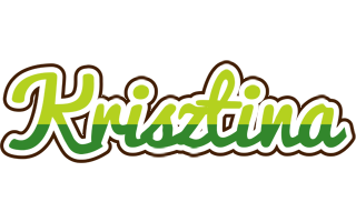 Krisztina golfing logo