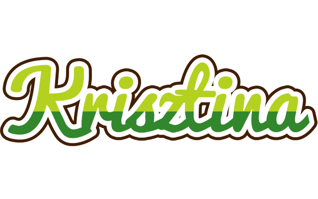 Krisztina golfing logo