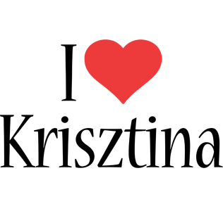 Krisztina i-love logo