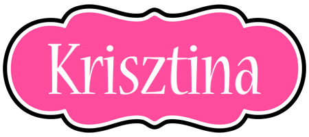 Krisztina invitation logo