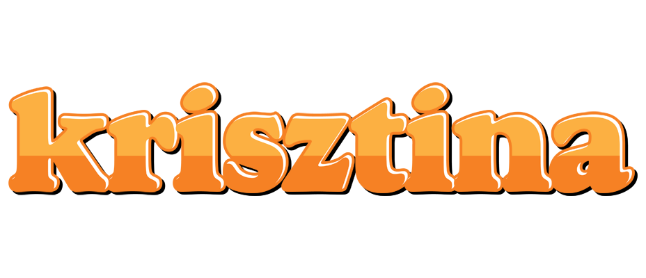 Krisztina orange logo