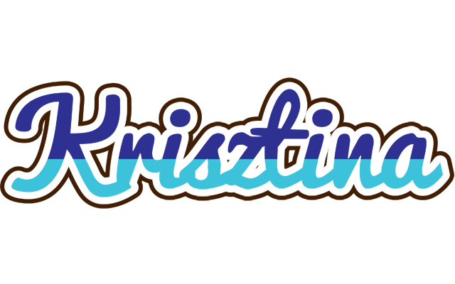 Krisztina raining logo